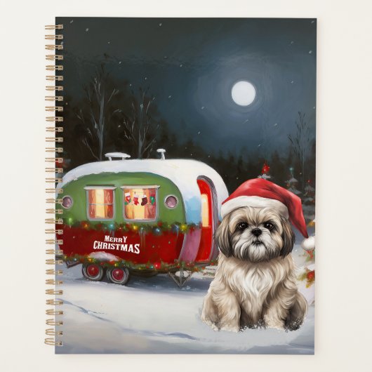 Winter Havanese Caravan Kerstavontuur Planner (Voorkant)