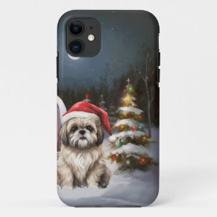Winter Havanese Karavaan Kerst Avontuur Case-Mate iPhone Case
