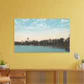 Winter Haven, Florida - Water Uitzicht van de lent Canvas Afdruk (Insitu (Woonkamer))