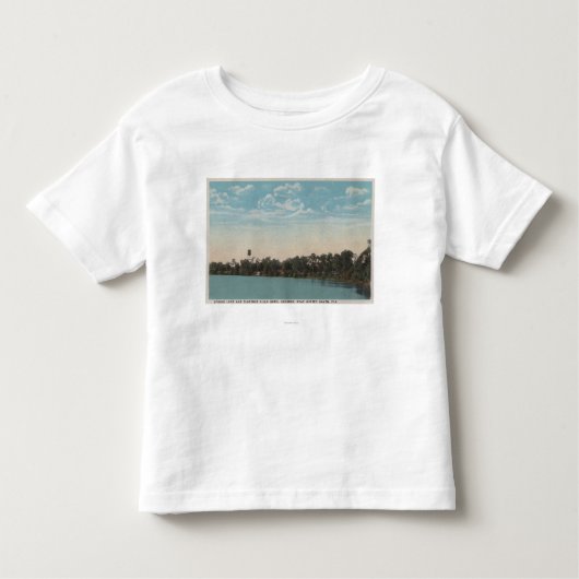 Winter Haven, Florida - Water Uitzicht van de lent Kinder Shirts (Voorkant)