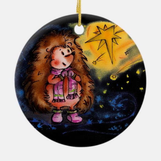 Winter Hedegel Ornament (Achterkant)