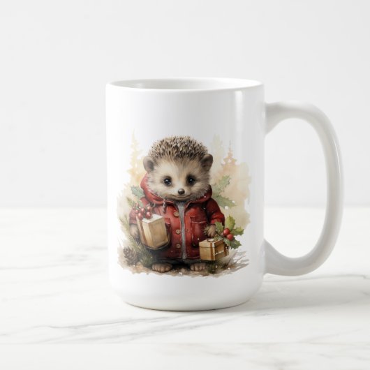 Winter Hedgehog Mok (Rechts)