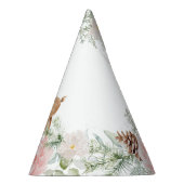 Winter hert blush roze verjaardag feesthoedjes (Rechts)