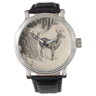 Winter Herten eWatch Horloge