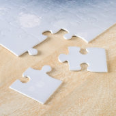 Winter Herten Sneeuwrijke Berg Kerstmis Legpuzzel (Zijkant)