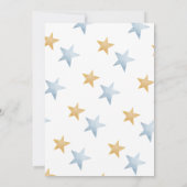 Winter Het is koud buiten Arctische dier baby show Kaart (Achterkant)