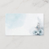 Winter Het is Koud Buiten Baby shower Boeken voor  Informatiekaartje (Achterkant)