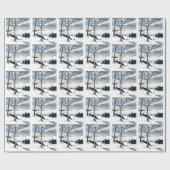Winter Hillside Cadeaupapier (Vlak)