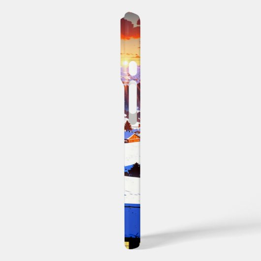 Winter Hillside Serenity Case-Mate iPhone Case (Achterkant / Links)