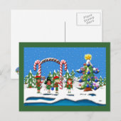 Winter Hinterland Briefkaart (Voorkant / Achterkant)