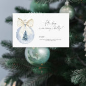 Winter hoe groot is mama's buik informatiekaartje