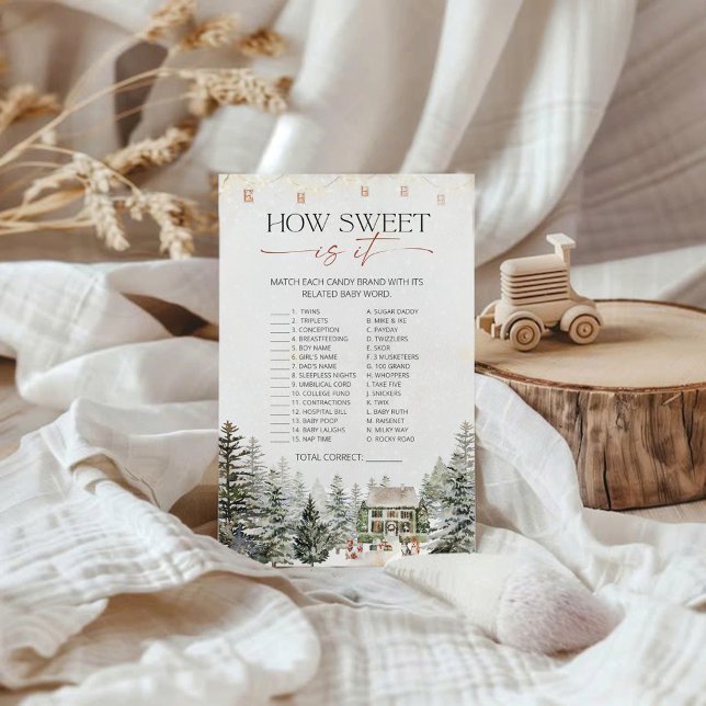 Winter Hoe Lekker Is Het Baby Shower Spel (Creator heeft geüpload)