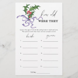 Winter Hoe oud waren ze bruidwild?