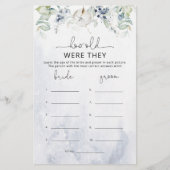 Winter Hoe oud waren ze vrijgezellenfeest-spel? (Voorkant)