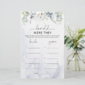 Winter Hoe oud waren ze vrijgezellenfeest-spel? (Staand voorkant)