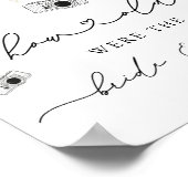 Winter Hoe oud waren ze Vrijgezellenfeest spelbord Poster (Hoek)