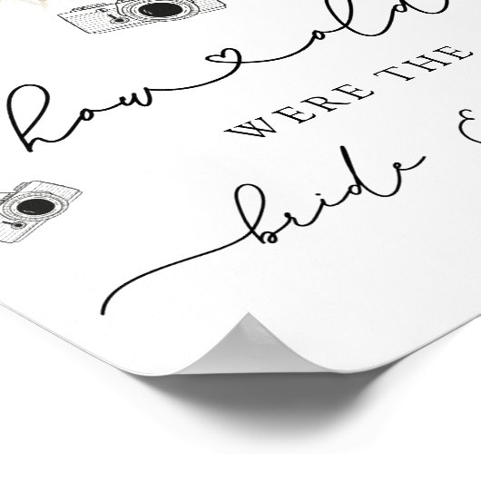 Winter Hoe oud waren ze Vrijgezellenfeest spelbord Poster (Hoek)