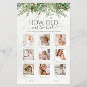 Winter Hoe oud was het bruid Vrijgezellenfeest spe (Voorkant)