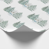 Winter Holiday Cadeaupapier (Hoek)