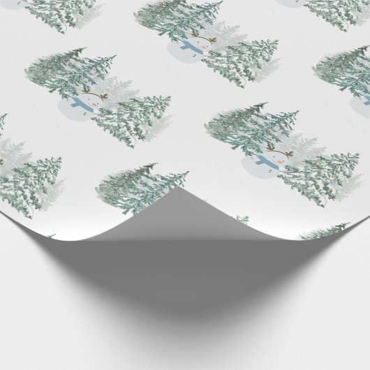 Winter Holiday Cadeaupapier (Hoek)