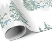 Winter Holiday Cadeaupapier (Rol Hoek)