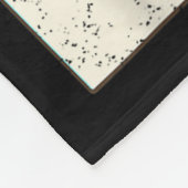 Winter Holiday Christmas Ski X-mas Skiing Skier Fleece Deken (Hoek)