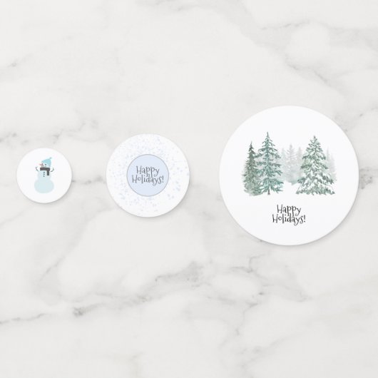 Winter Holiday Confetti (Voorkanten)