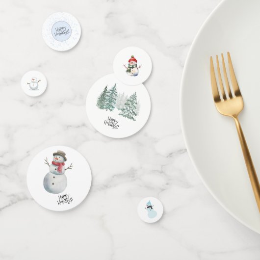 Winter Holiday Confetti (Groep)