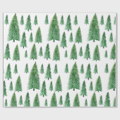 Winter Holiday Country Beauty Cadeaupapier (Vlak)