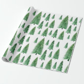 Winter Holiday Country Beauty Cadeaupapier (Uitgerold)