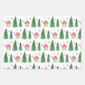 Winter Holiday Country Beauty Inpakpapier Vel (Voorkant)