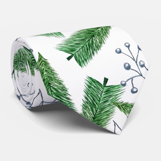 Winter Holiday Country Beauty Stropdas (Opgerold)