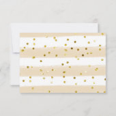 Winter Holiday Deck the Halls Vrijgezellenfeest Bedankkaart (Achterkant)