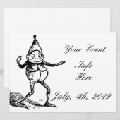 Winter Holiday Elf Gnome Thunder_Cove (Voorkant / Achterkant)