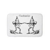 Winter Holiday Elf Gnomes Thunder_Cove Badmat (Voorkant)