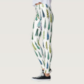 Winter Holiday Evergreen Trees Leggings (Links)