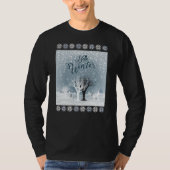 Winter Holiday Fairy Tale Fantasy Snowy Forest T-shirt (Voorkant)