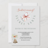 Winter Holiday | Geheime kerstfeestdag Kaart (Voorkant)