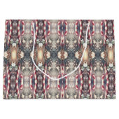 Winter Holiday Gift Bag Groot Cadeauzakje (Voorkant)