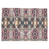 Winter Holiday Gift Bag Groot Cadeauzakje (Achterkant)