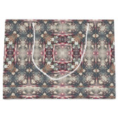 Winter Holiday Gift Bag Groot Cadeauzakje (Voorkant)