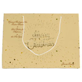 Winter Holiday Gift Bags maakt XMAX persoonlijk Groot Cadeauzakje