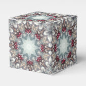Winter Holiday Gift Box Bedankdoosjes (Voorkant Zijde)