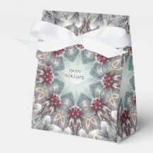 Winter Holiday Gift Box