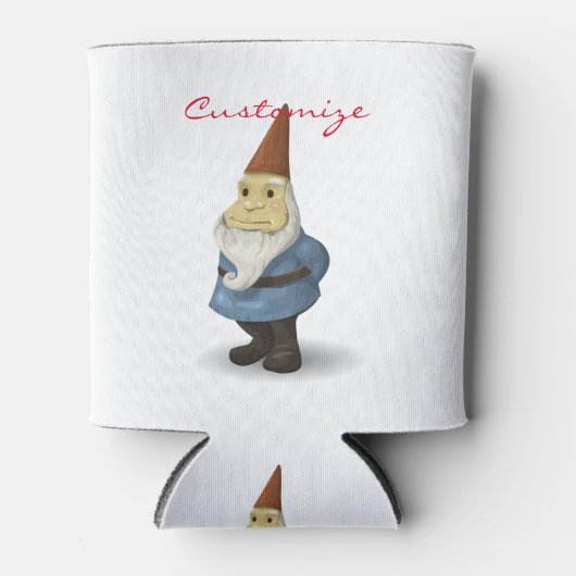 Winter Holiday Gnome Thunder_Cove Blikjeskoeler (Voorkant)
