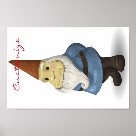 Winter Holiday Gnome Thunder_Cove Poster (Voorkant)