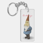 Winter Holiday Gnome Thunder_Cove Sleutelhanger (Voorkant Links)