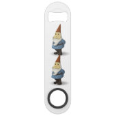 Winter Holiday Gnome Thunder_Cove Speed Flessenopener (Achterkant)