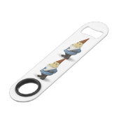 Winter Holiday Gnome Thunder_Cove Speed Flessenopener (Achterkant Gekanteld)