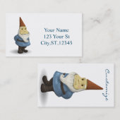 Winter Holiday Gnome Thunder_Cove Visitekaartje (Voorkant / Achterkant)